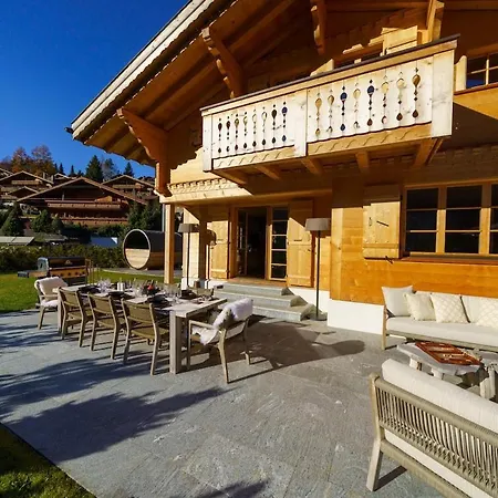 Alpesi faház Your Private Alpine Retreat Only 7 Min From Gstaad Rougemont