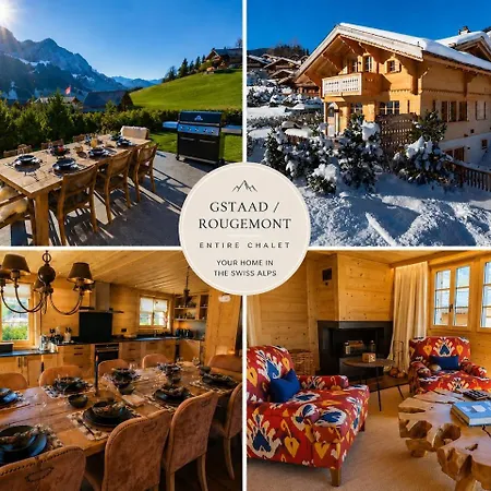 Your Private Alpine Retreat Only 7 Min From Gstaad Alpesi faház